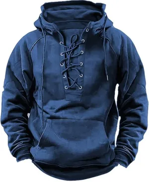 Mens Sweatshirt Stand Collar Corduroy Polo Plain Pocket Sports & Outdoor Daily Holiday Streetwear Casual Spring &