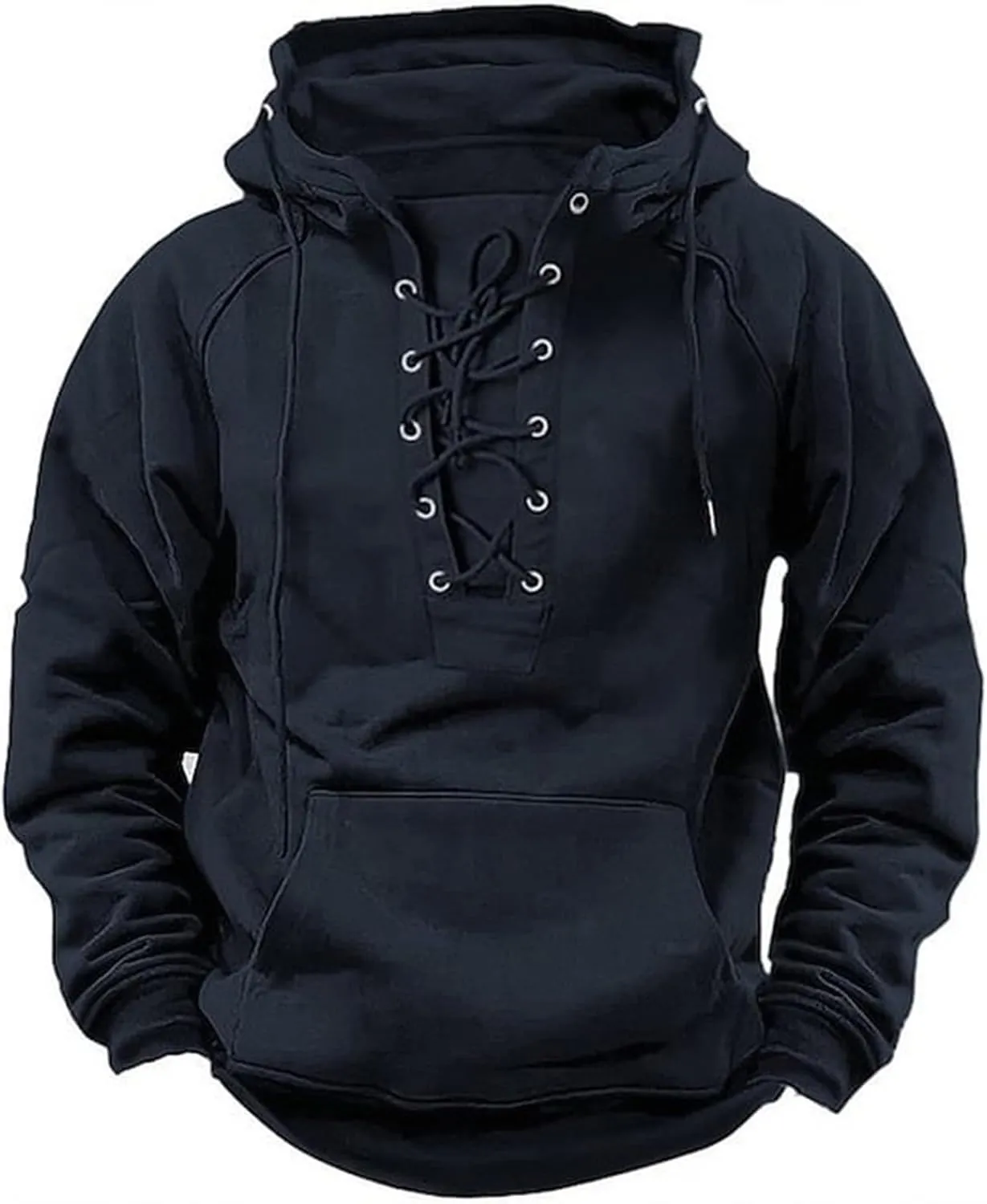 Mens Sweatshirt Stand Collar Corduroy Polo Plain Pocket Sports & Outdoor Daily Holiday Streetwear Casual Spring &