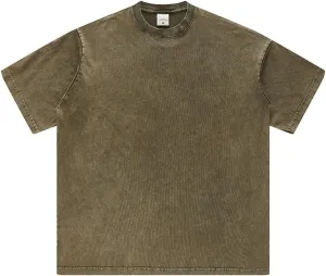 Mens T Shirts Oversized Short Sleeve Crewneck Casual Summer Tops Loose Fit Plain Vintage Basic Tee