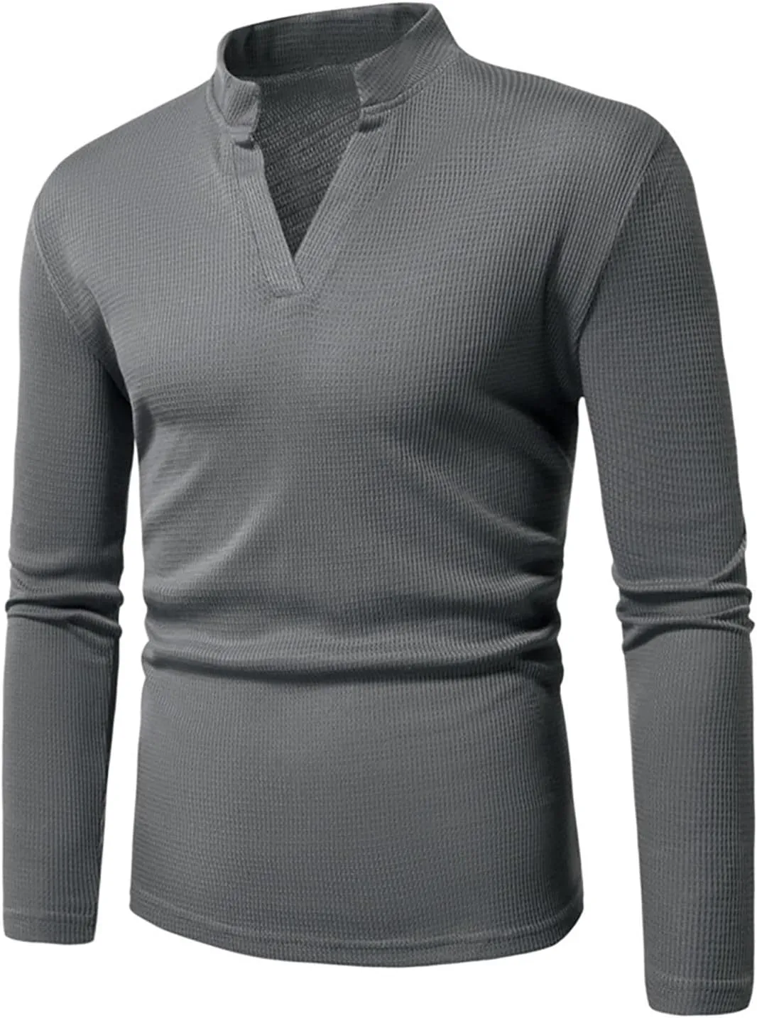 Mens V Neck Knit Sweater Slim Fit Long Sleeve Sweater Lightweight Knit Sweater Vintage Sweater Fall Winter Sweaters