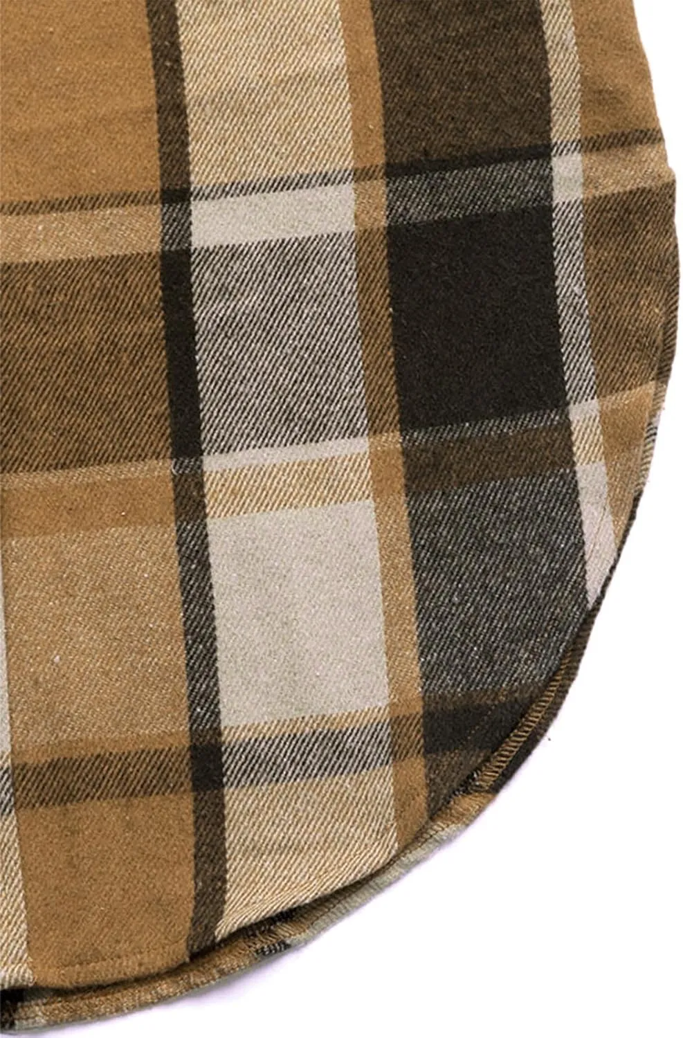 Plaid Longline Vest for Women Checkered Sleeveless Button Down Vest Pockets Fall Winter Open Front Outerwear Layering
