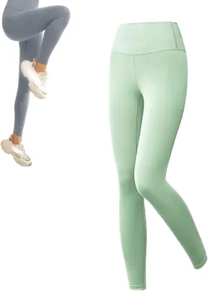 Relevantf High Waisted Tummy Control Shaping Training Leggings, Extra High Waisted Compression Leggings for Women