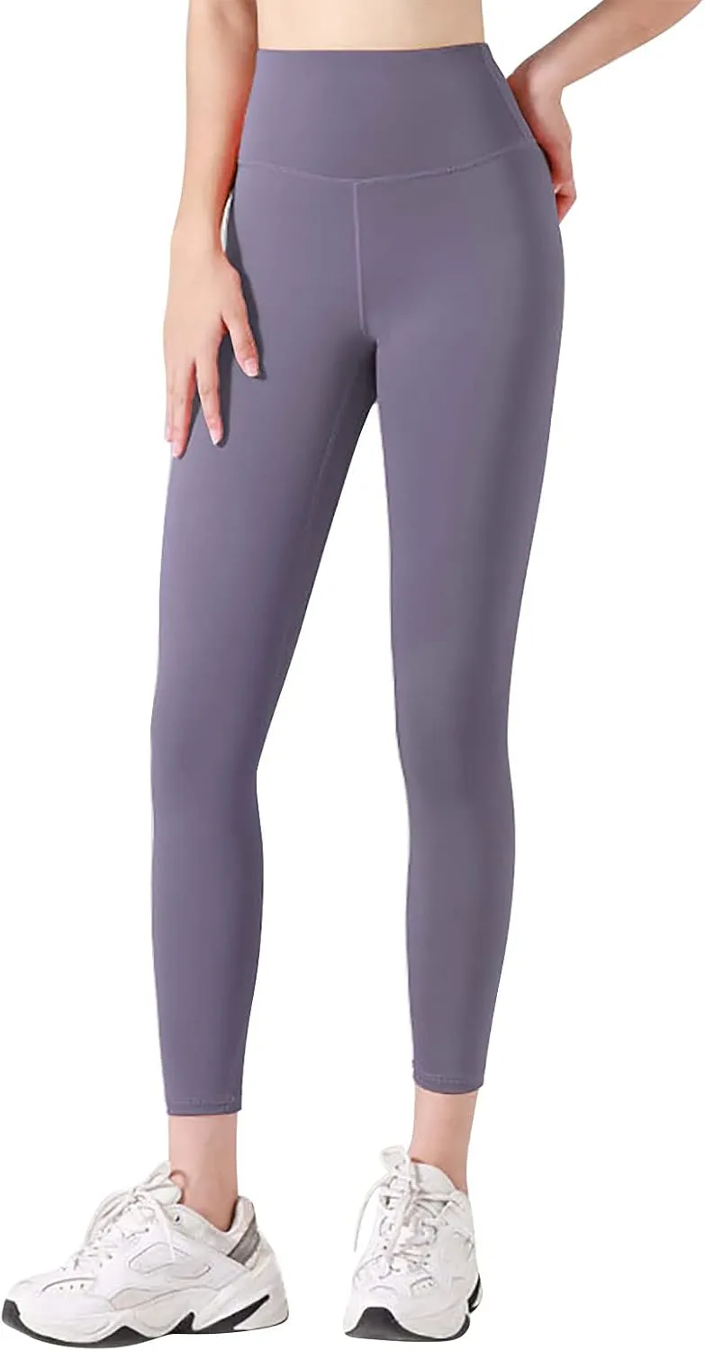 Relevantf High Waisted TummyControl Shaping Training Leggings, Extra High Waisted Compression Leggings