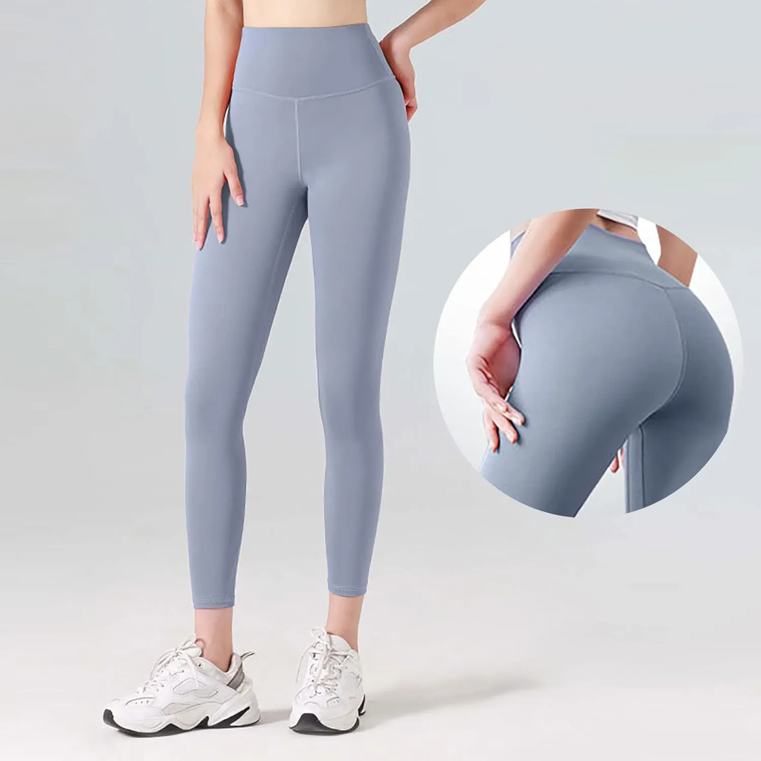 Relevantf High Waisted TummyControl Shaping Training Leggings, Extra High Waisted Compression Leggings