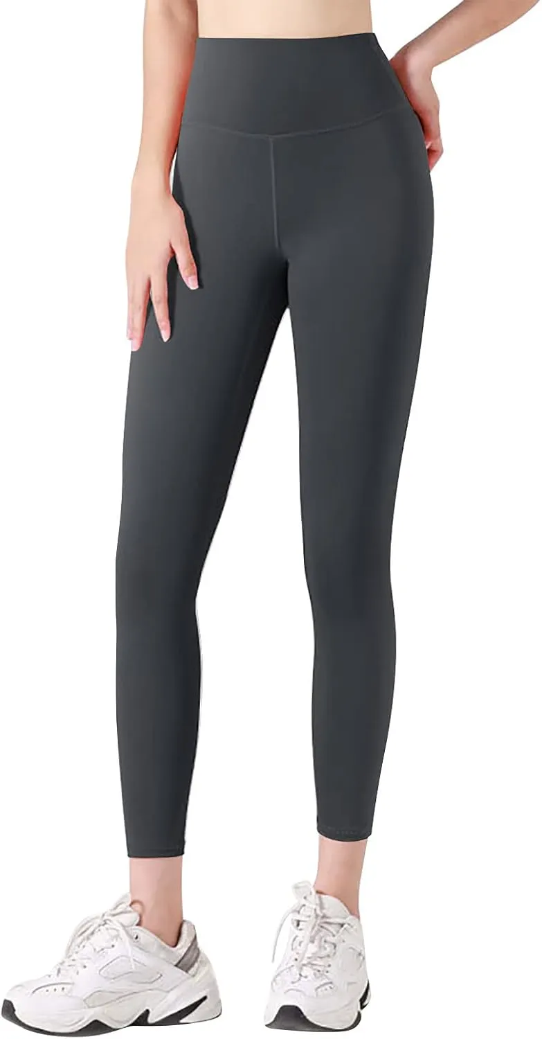 Relevantf High Waisted TummyControl Shaping Training Leggings, Extra High Waisted Compression Leggings
