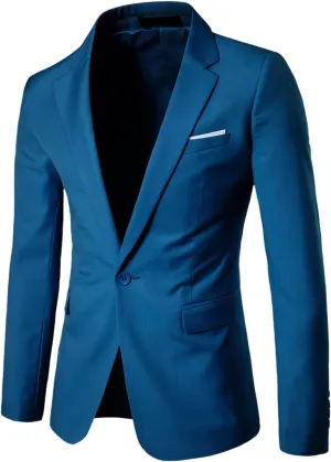 Sport Jackets For Men 2024 Suit Blouses Lapel Button Slim Fit Stylish Jacket Shirt Party Formal Coat Blazer For Men