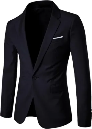 Sport Jackets For Men 2024 Suit Blouses Lapel Button Slim Fit Stylish Jacket Shirt Party Formal Coat Blazer For Men
