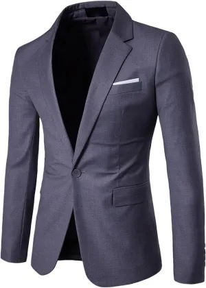 Sport Jackets For Men 2024 Suit Blouses Lapel Button Slim Fit Stylish Jacket Shirt Party Formal Coat Blazer For Men