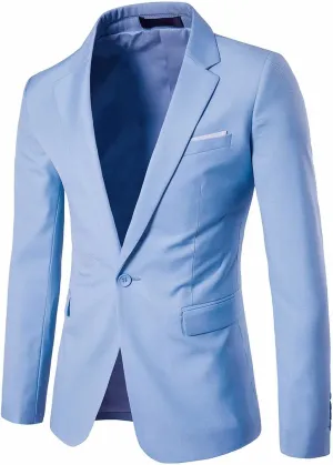 Sport Jackets For Men 2024 Suit Blouses Lapel Button Slim Fit Stylish Jacket Shirt Party Formal Coat Blazer For Men