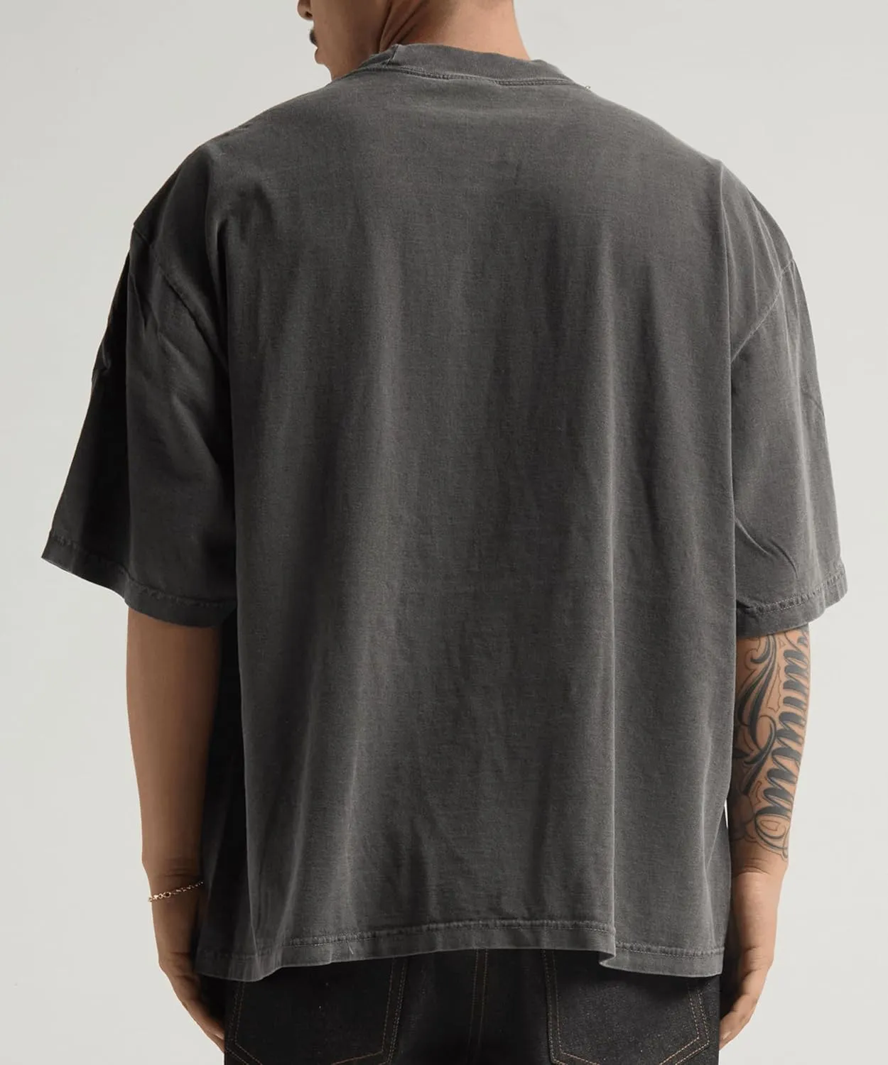 Washed Shaka-Wear Drop Shoulder 7.5 oz Heavyweight Graphic Tshirts Vintage Thick Boxy & Oversized Baggy Fit