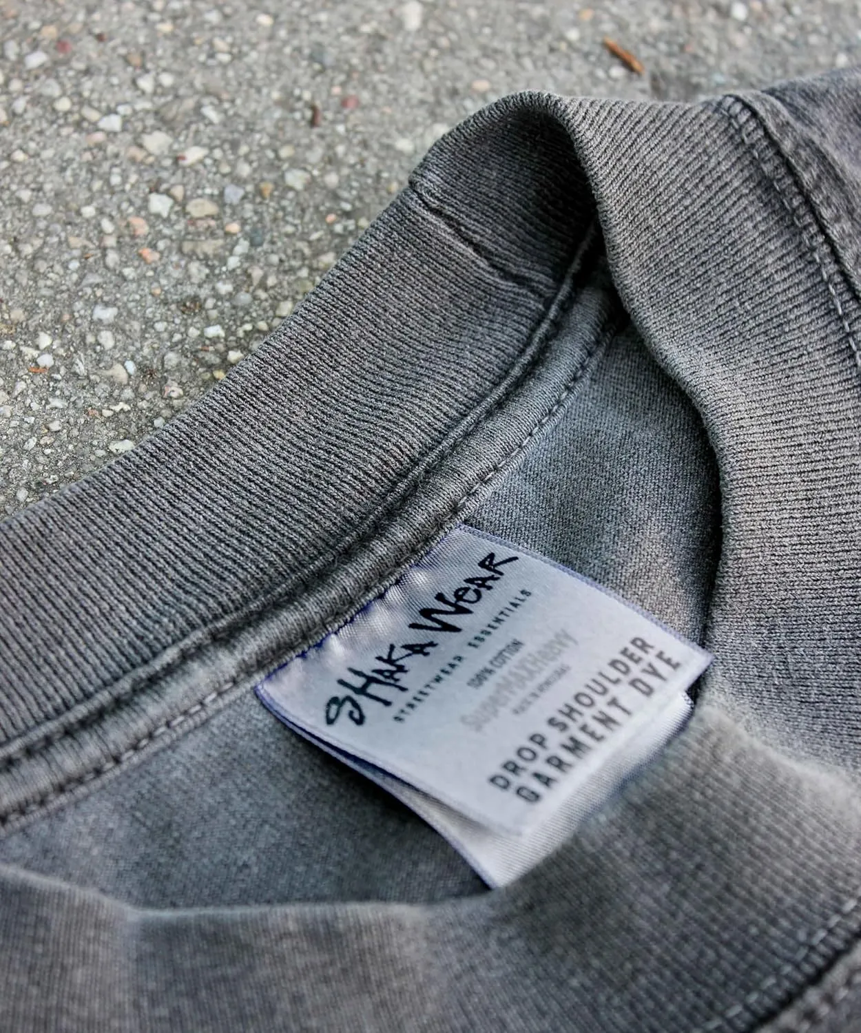 Washed Shaka-Wear Drop Shoulder 7.5 oz Heavyweight Graphic Tshirts Vintage Thick Boxy & Oversized Baggy Fit