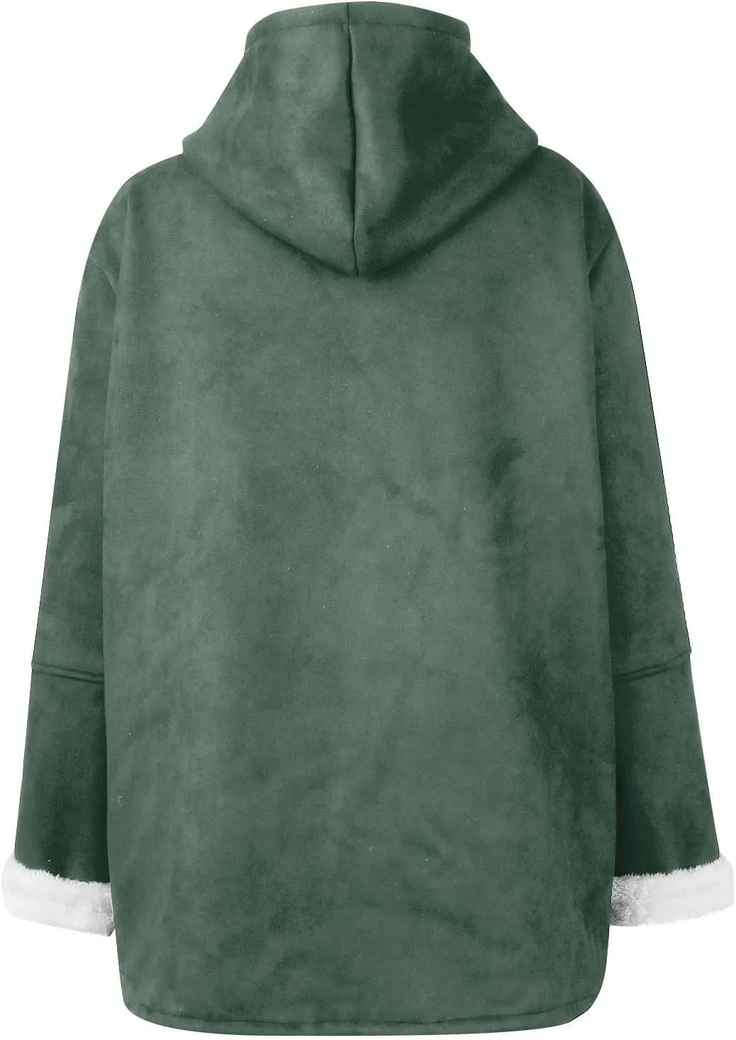 Winter Coats for Women 2023,Fuzzy Fleece Lined Sherpa Jacket Lapel Button Down Long Warm Parka Outerwear