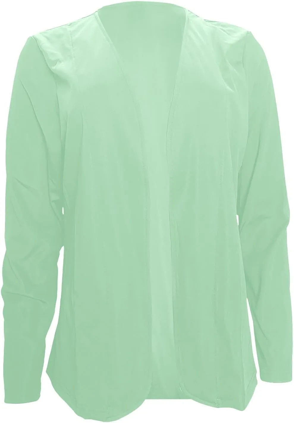 Women Open Front Blazers 2024 3/4 Sleeve Jacket Formal Solid Coat Women Fashion Dressy Work Blazers Women's 2024