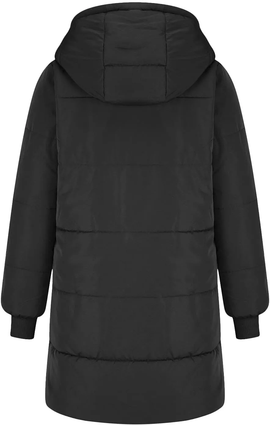 Women's 2024 Winter Clothes Oversized Shearling Fleece Long Coats Jackets Full Zip Reversible Coats Versatile Coats