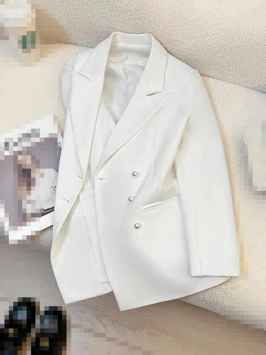 Women's Blazer Jacket Autumn Officewear Slim Suits