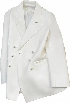 Women's Blazer Jacket Autumn Officewear Slim Suits