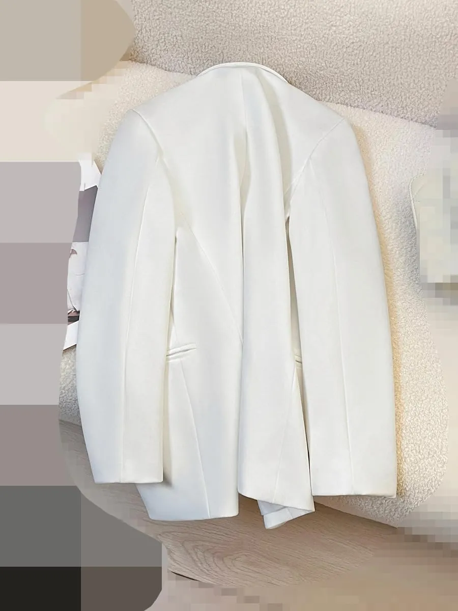 Women's Blazer Jacket Autumn Officewear Slim Suits