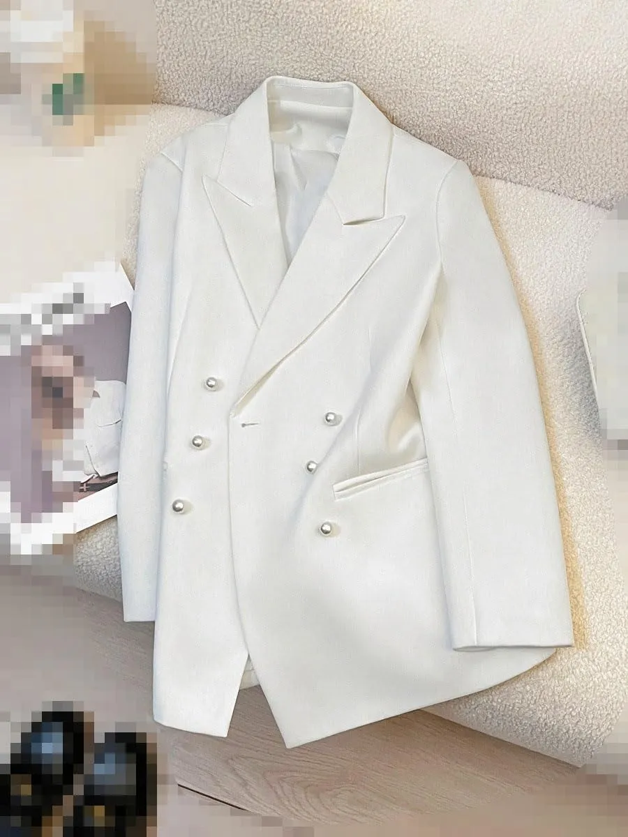 Women's Blazer Jacket Autumn Officewear Slim Suits
