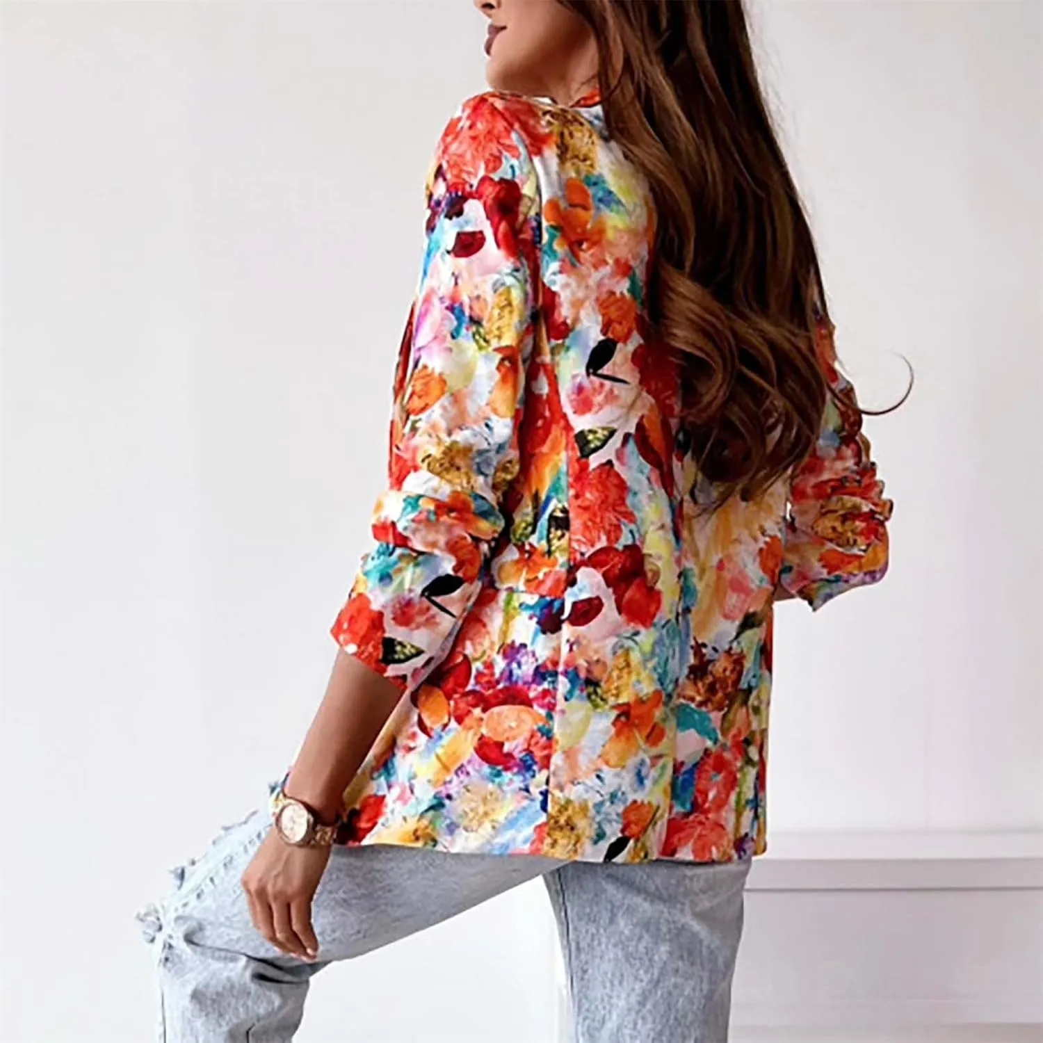 Womens Blazers Dressy Casual Causal Women's Jackets Open Front Prtite Novelty Jacket Fit It Oversized Blazer