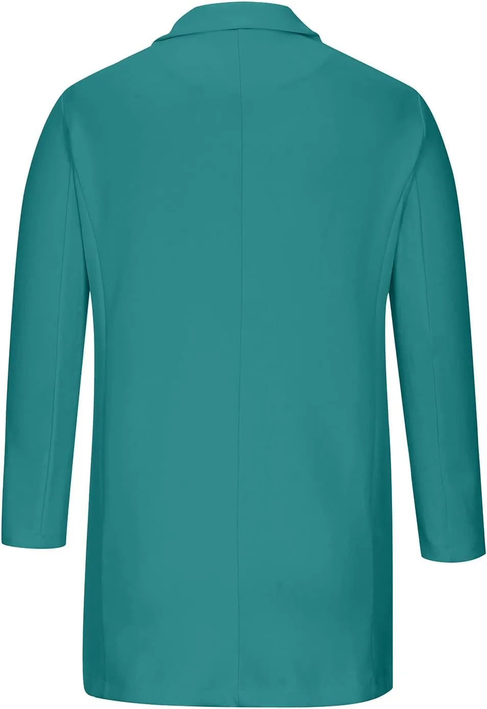 Women's Blazers Trench Coat Double Breasted Blazer Jackets Coat Fall Solid Long Sleeve Outerwear Coat