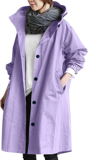 Women's Elegant Overcoat Notched Shawl Collar Single Breasted Outerwear Winter Long Coat