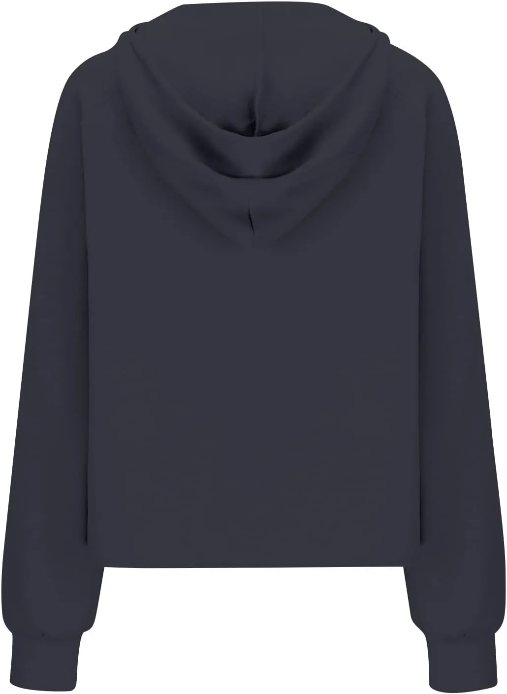 Womens Half Zip Cropped Pullover Tops Fleece Lined Hoodies Long Sleeve Hooded Sweatshirts with Pocket Fall Outfits