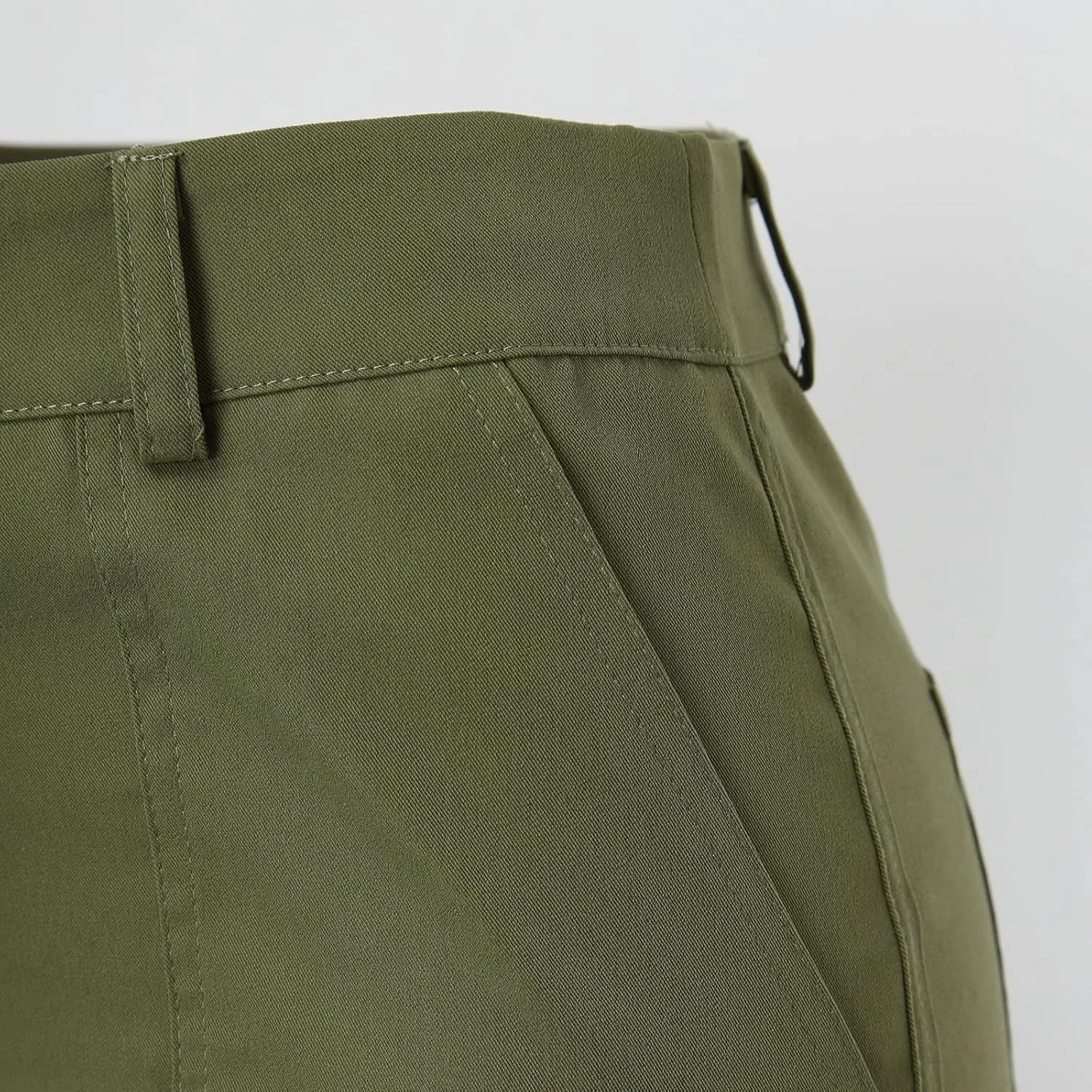 Women's High Waisted Cargo Pants Baggy High Waisted Parachute Pants with Pockets Wide Leg Y2K Streetwear Casual Pants