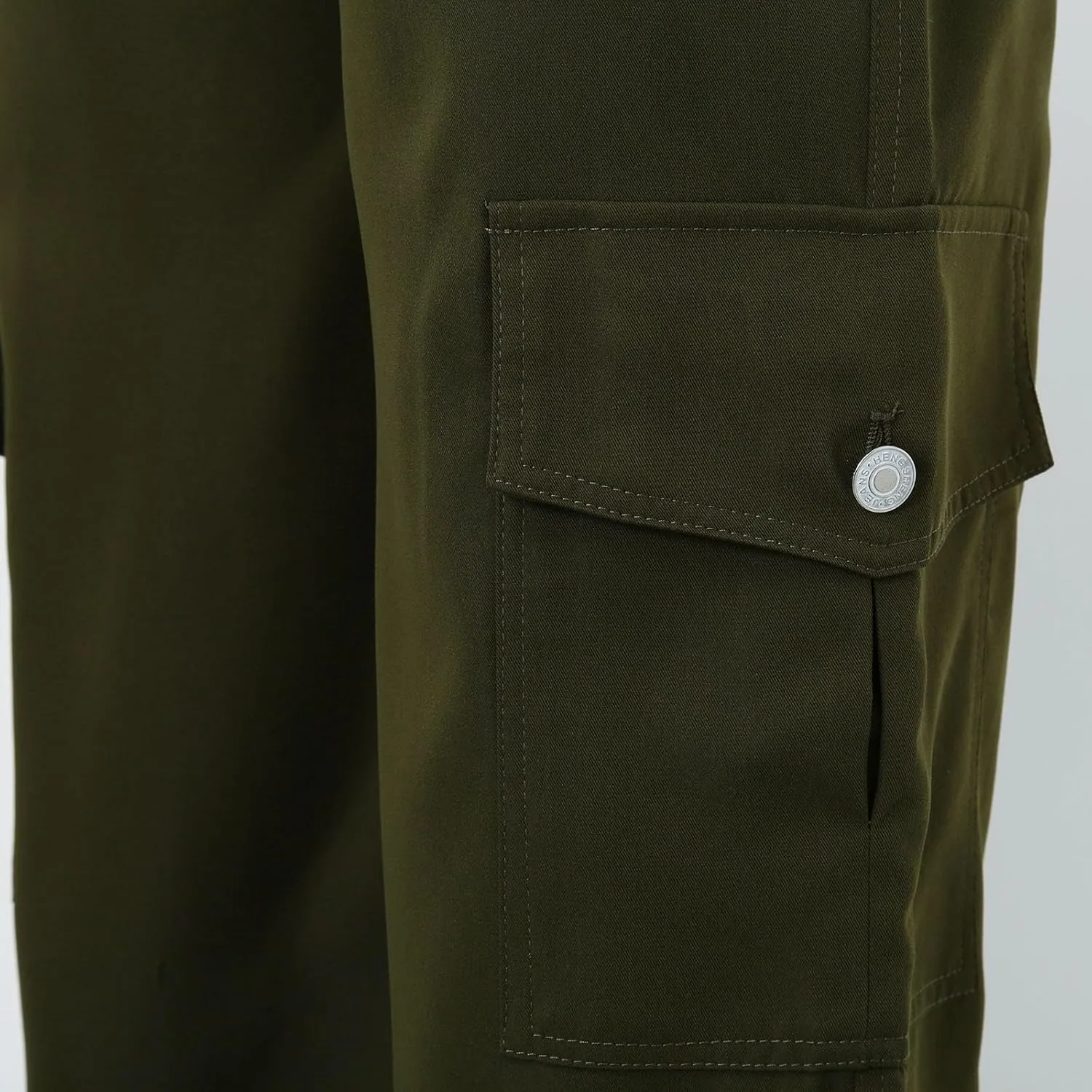 Women's High Waisted Cargo Pants Baggy High Waisted Parachute Pants with Pockets Wide Leg Y2K Streetwear Casual Pants