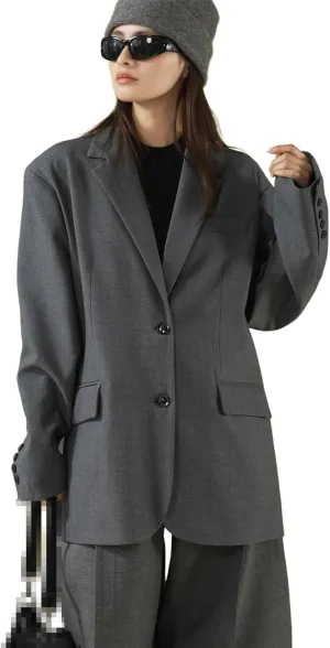Women's Suits Spring Loose Casual Blazer Jacket
