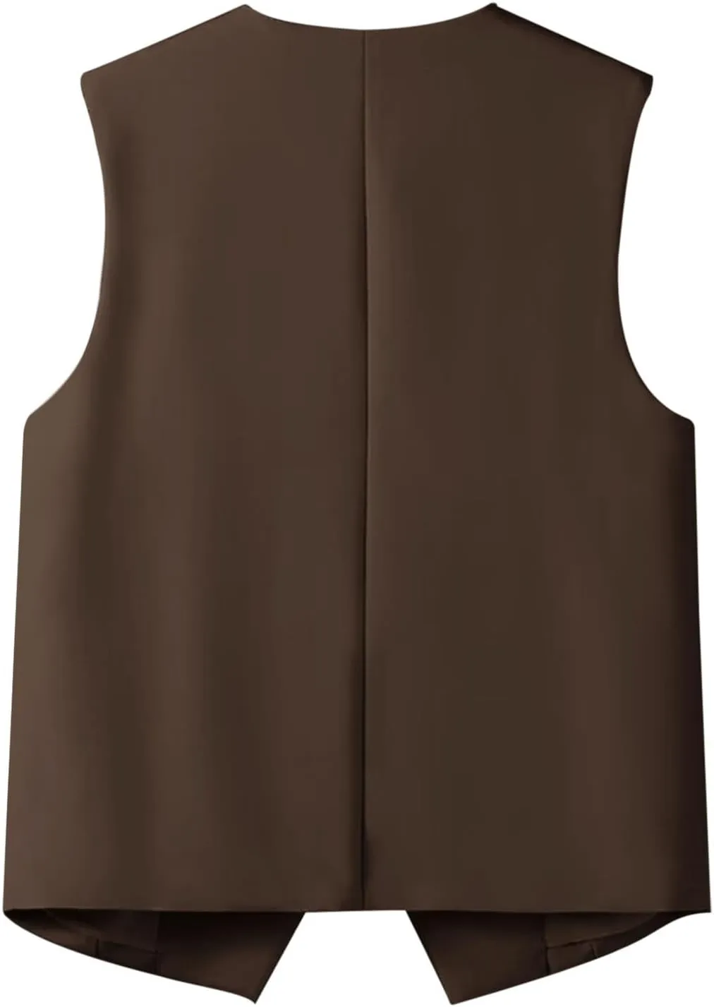 Womens Vest Blazers Solid Buttons Sleeveless Waistcoat Tops Blazer Suit Coat Petite Blazer Dressy Casual