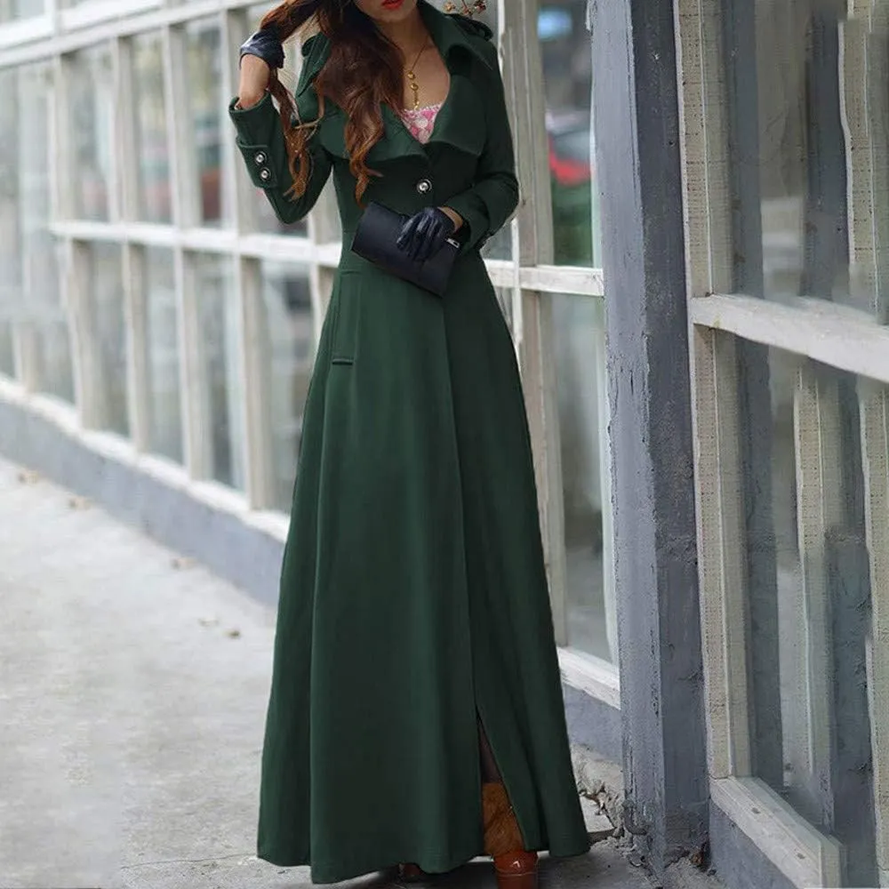 Womens Waterproow Trench Coat Winter Womens Jacket Lapel Slim Women'S Coat Fall Fashion Oversized Womens Winter